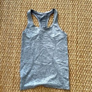 Grey lululemon tank top- size 4